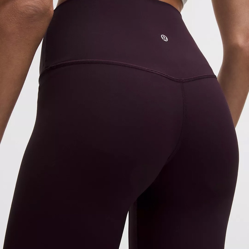 Lululemon align black plum Leggings